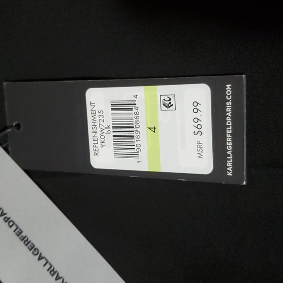 NWT Karl Lagerfeld Black Women's Dresd Pants size 4 - Picture 13 of 13